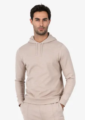 Mens All Around Lounge Hoodie Oat Marl